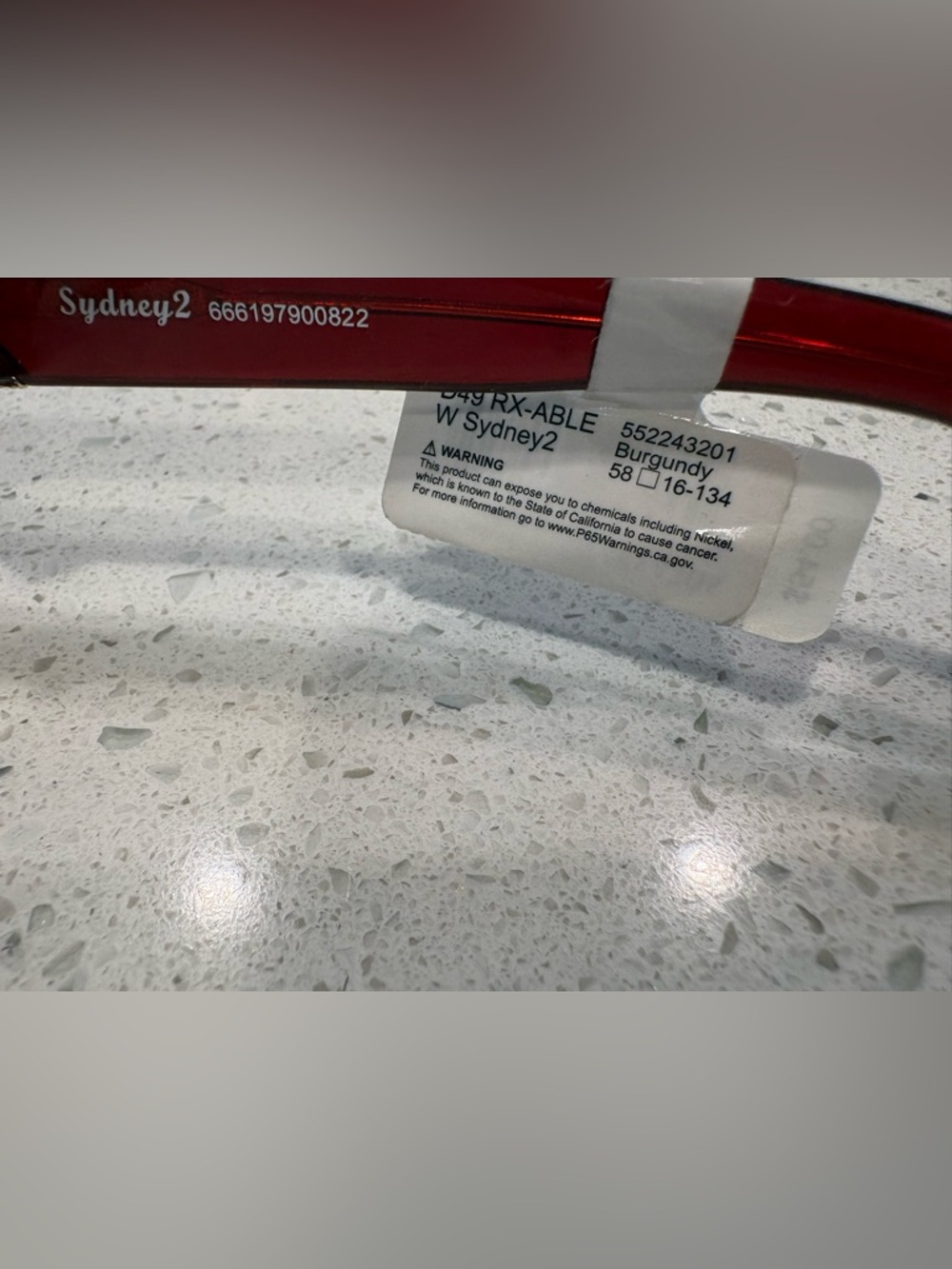 1 Unit New Solvari Sydney2 Polarized Gradient Lens Sunglasses 58-16-134 #633 - Picture 6 of 7